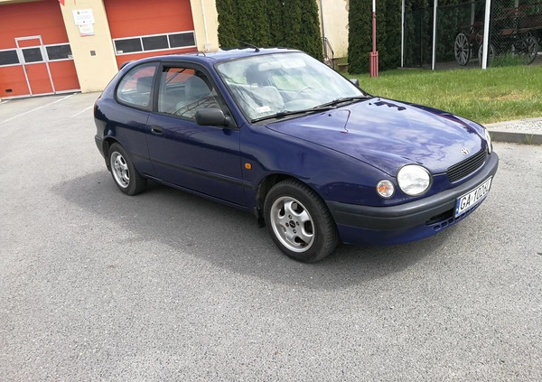 Toyota Corolla cena 4700 przebieg: 144000, rok produkcji 1999 z Sobótka małe 379